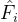 \hat{F}_i